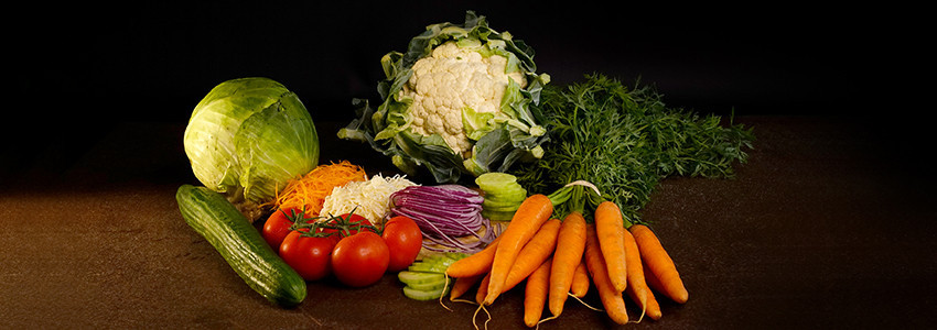 Crudités et salades composées