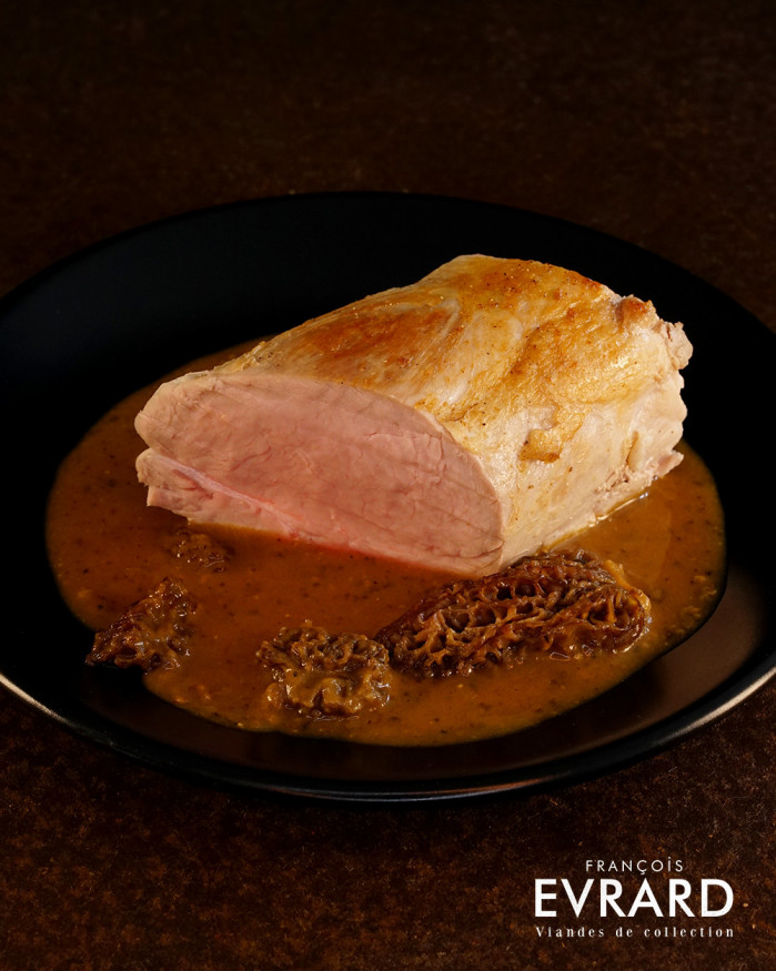 Filet mignon de porc aux morilles