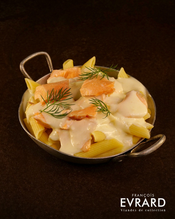 Pâtes au saumon