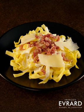 Tagliatelles carbonara