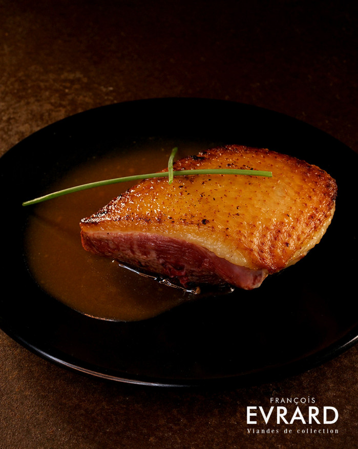 Magret de canard sauce Poivre Vert