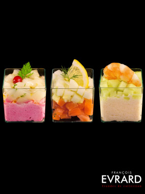 Plateau de 12 verrines salées 