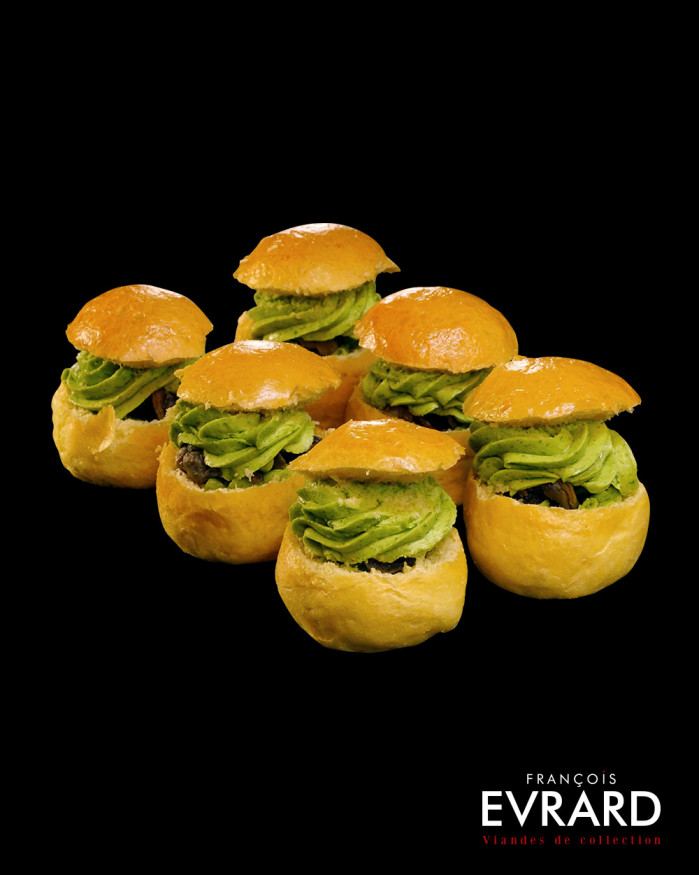 Mini Brioches aux escargots (1/2 douzaine)