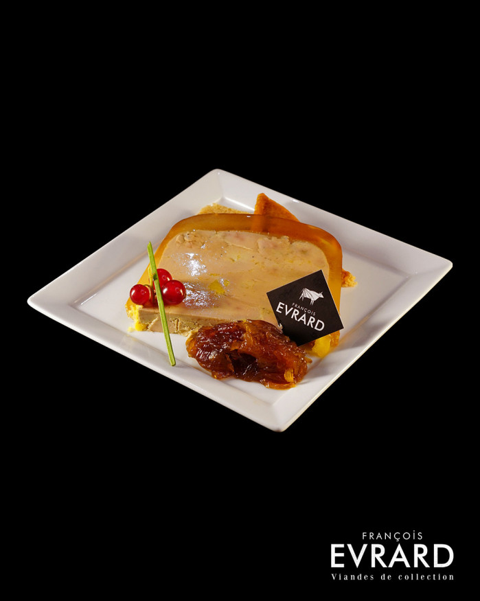 Assiette de Foie gras de canard 