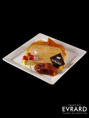 Assiette de Foie gras de canard 