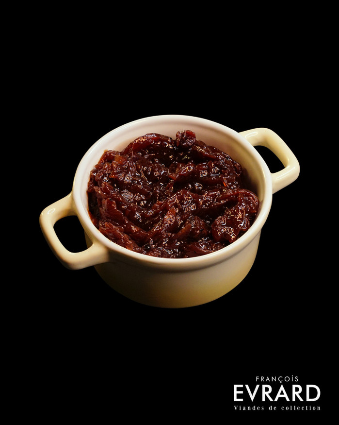 Confiture d'oignons rouges