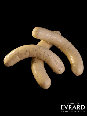 Boudin blanc truffé 10% (Tuber mélanosporum)