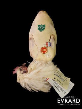 Poularde de Bresse Roulée Poids Moyen  2.5 kg varie +- 300gr