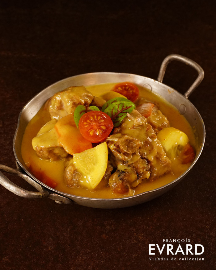 Tajine d'agneau cuisinée