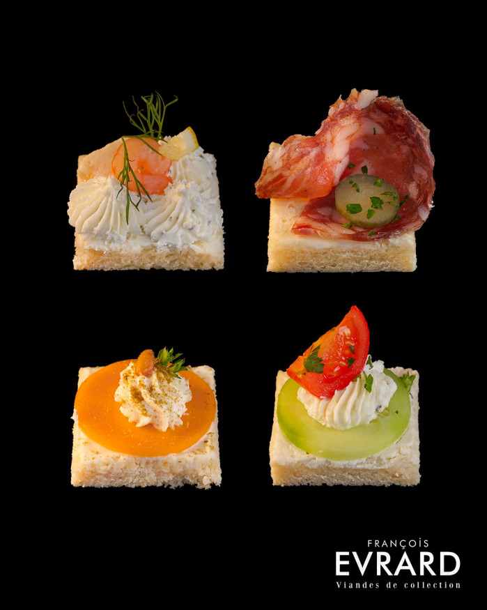 Plateau de 24 toasts assortis