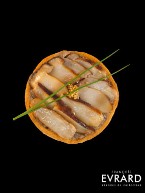 Tartelette Forestière, Poitrine de porc d'Antan maturé