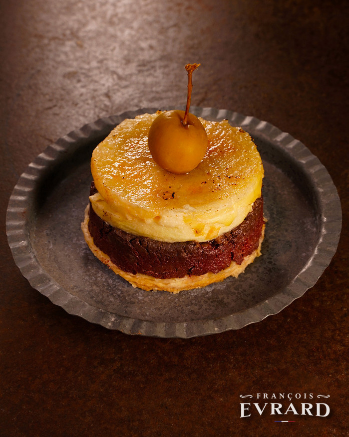 Tatin de boudin noir