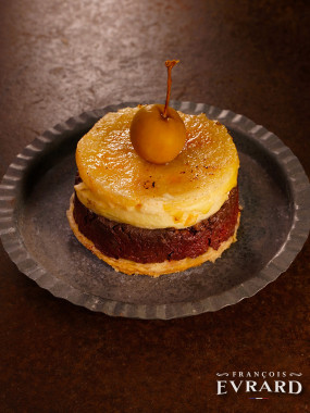 Tatin de boudin noir