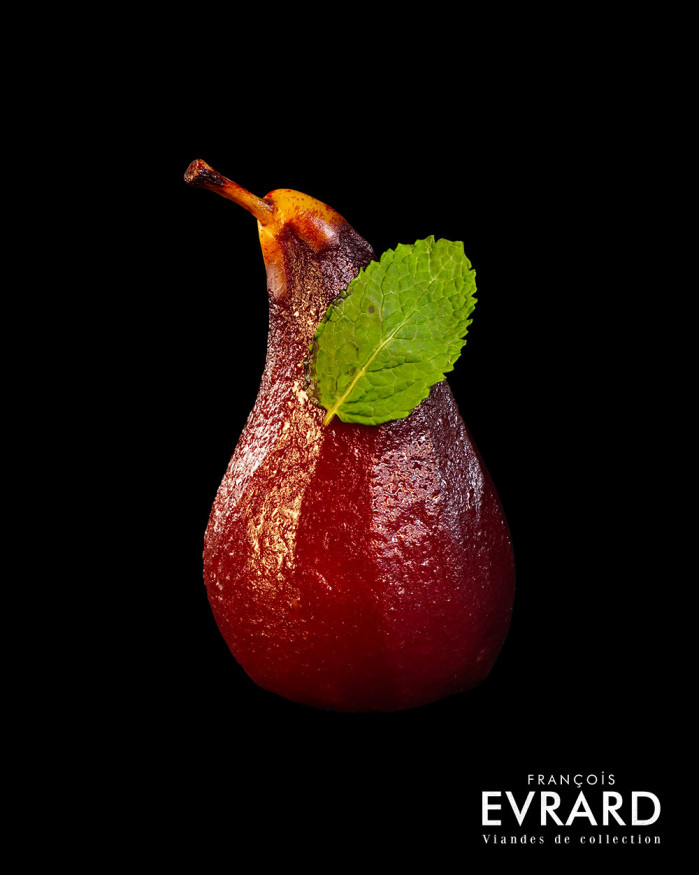 Poire au vin et aux Epices