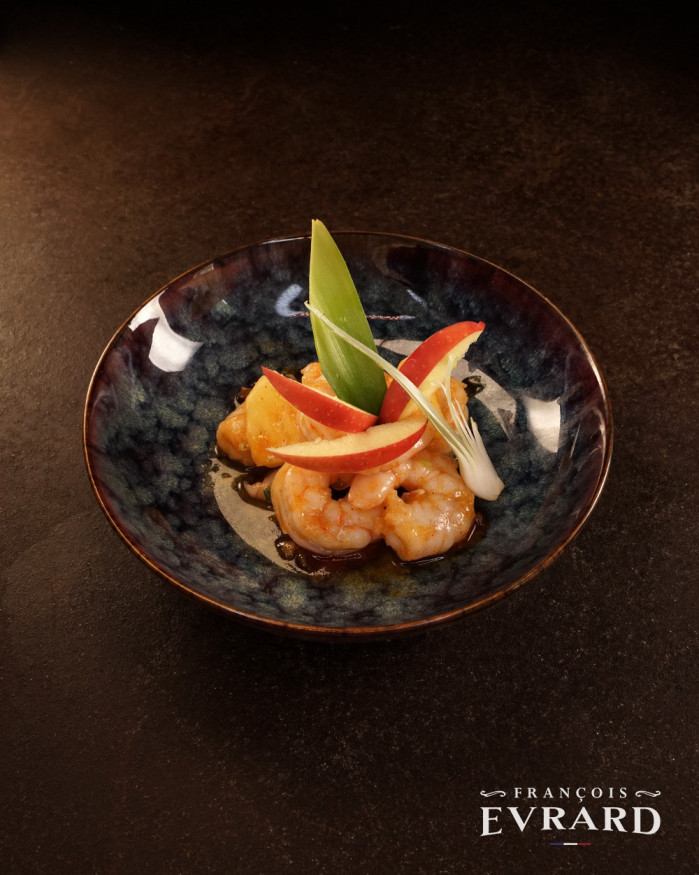 Salade de Gambas Laquées Hawaï