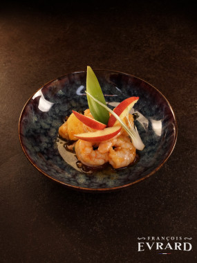Salade de Gambas Laquées Hawaï