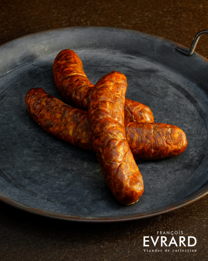 Chorizo Maison Evrard à griller de porc d'Antan