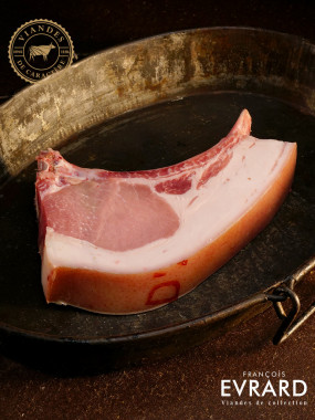 Côte de Porc d'antan Maturé élevé sur paille France