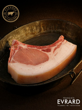 Côte de Porc fermier Landrace Large White Duroc d'Auvergne