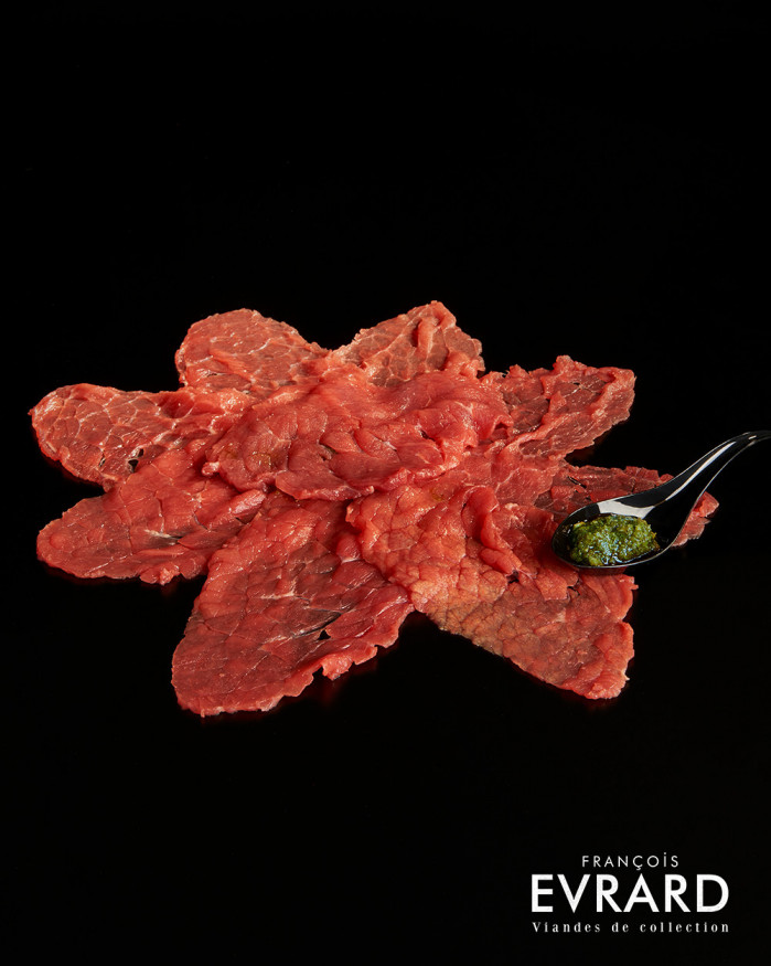 Assiette de carpaccio de boeuf