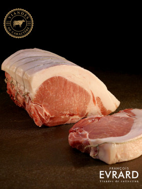 Rôti de filet de porc fermier Landrace Large White Duroc d'Auvergne