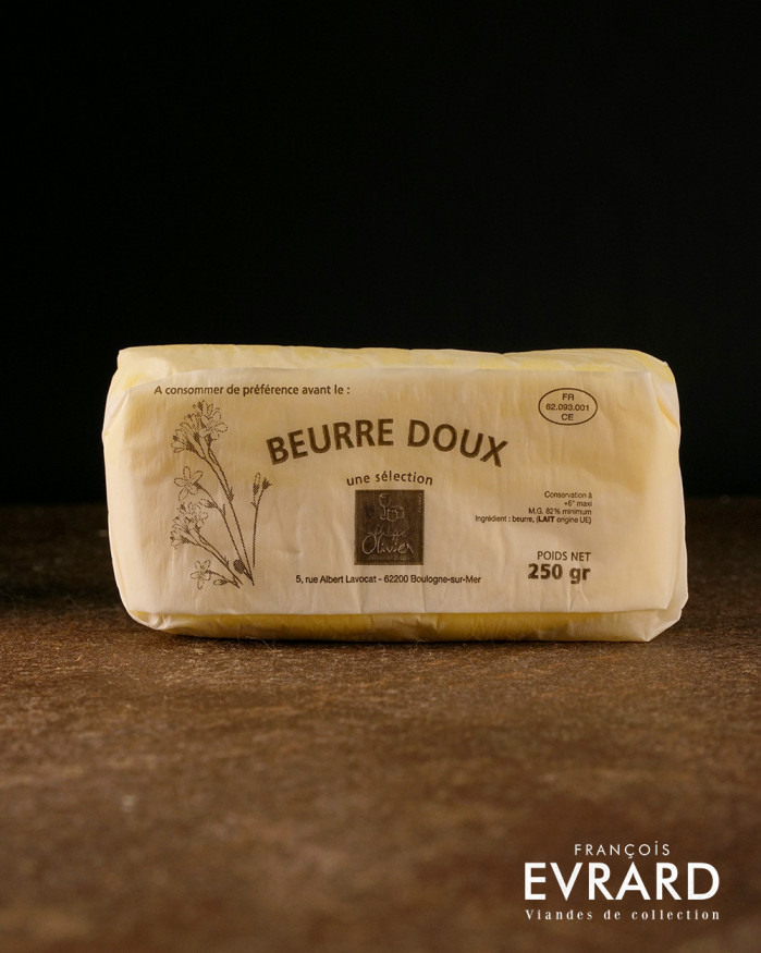 Beurre doux 250 g par Philippe Olivier