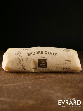 Beurre doux 125gr par Philippe Olivier