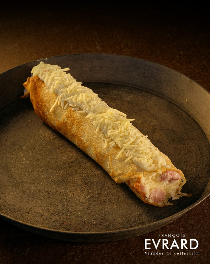 Crêpe jambon béchamel