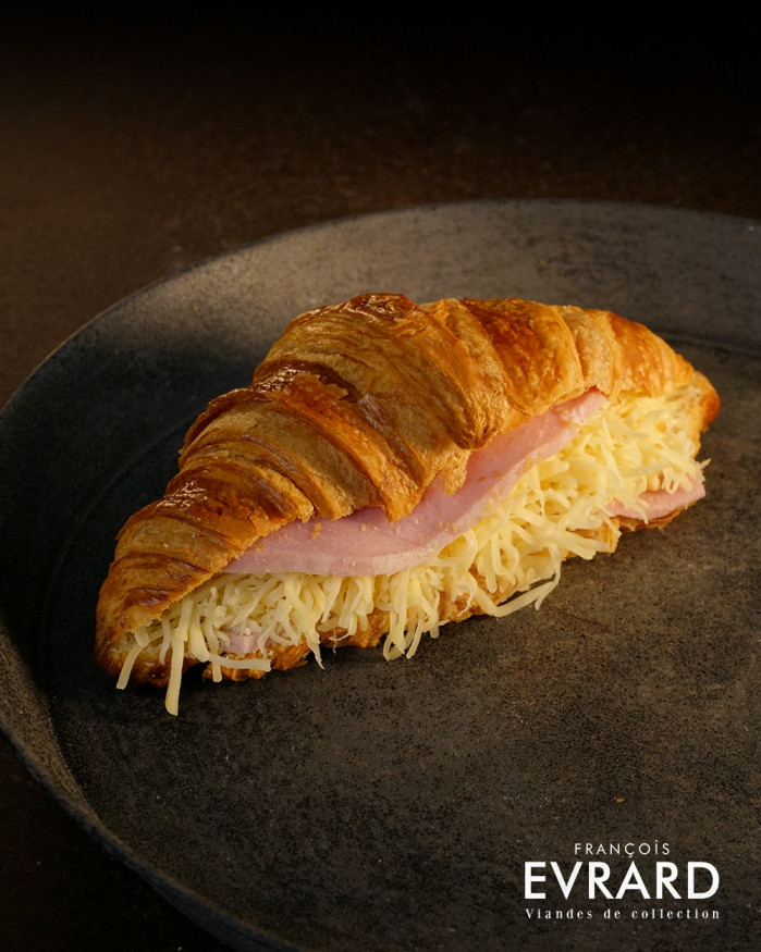 Croissant au jambon