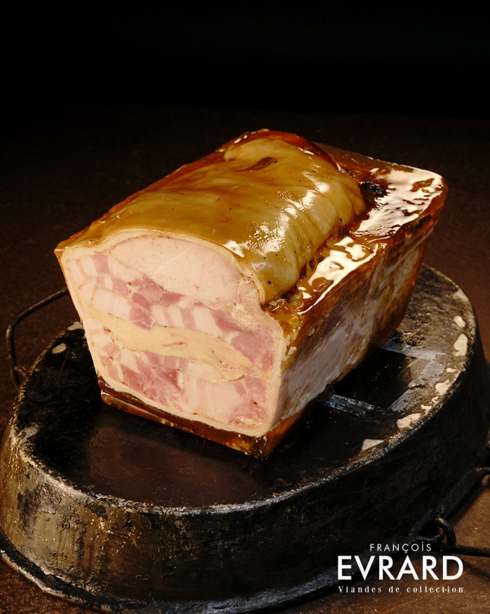 Terrine poulet et lard