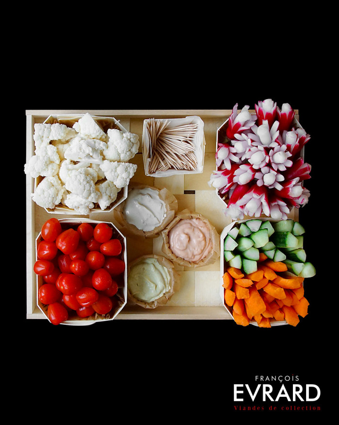 Panier de crudités 8 personnes